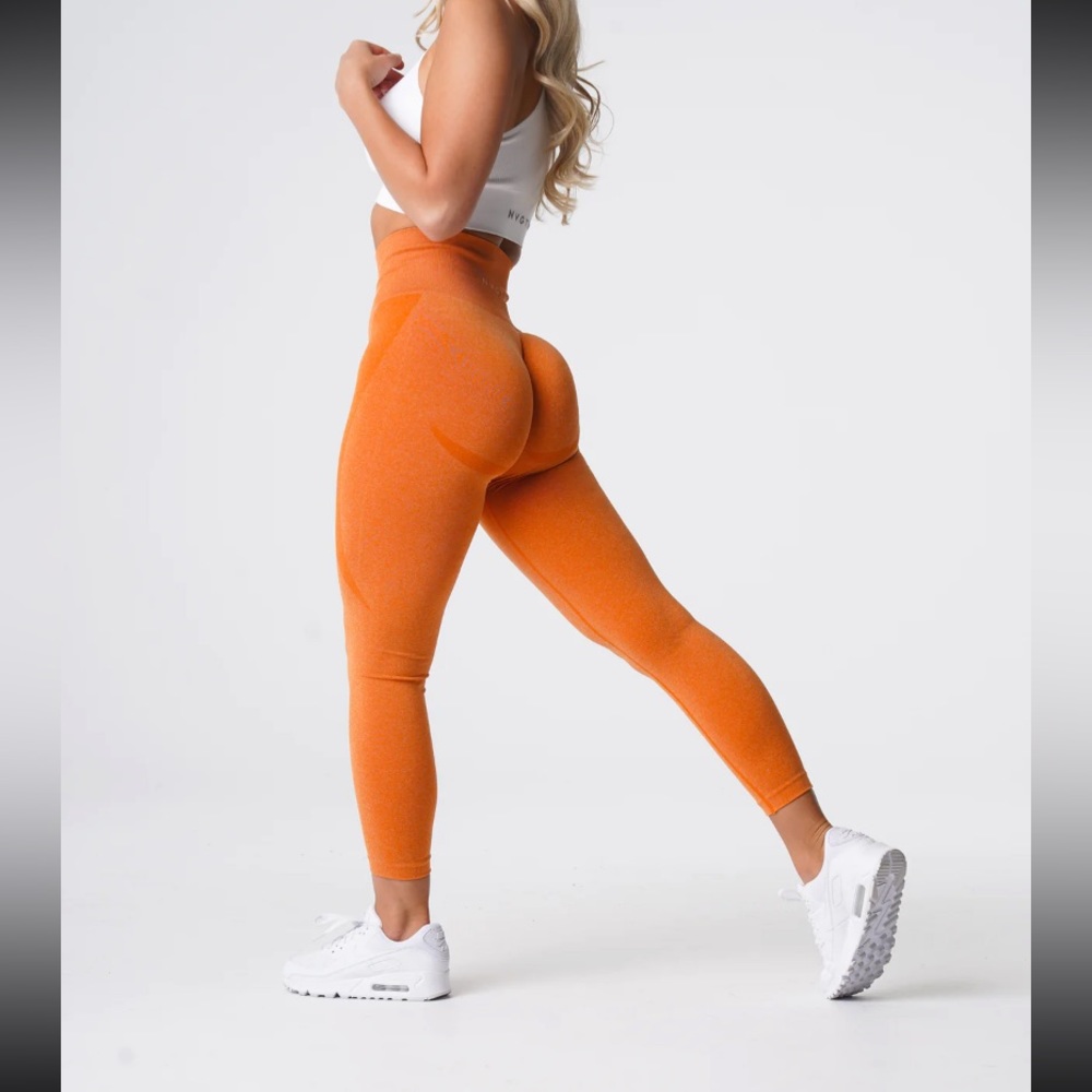 Burnt Orange NVGTN Contour Leggings NWT